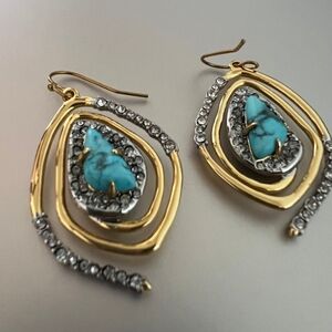 NWOT Designer earrings.